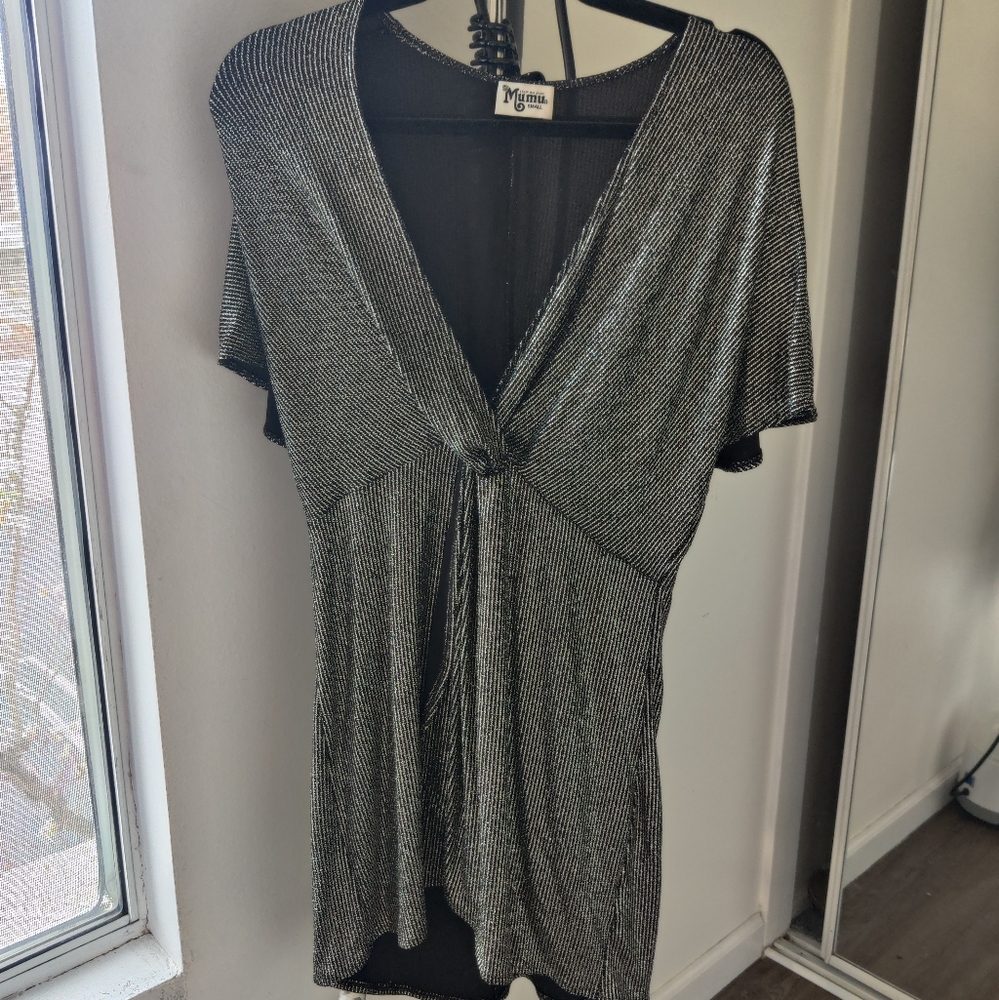 Show me your mumu gold dress